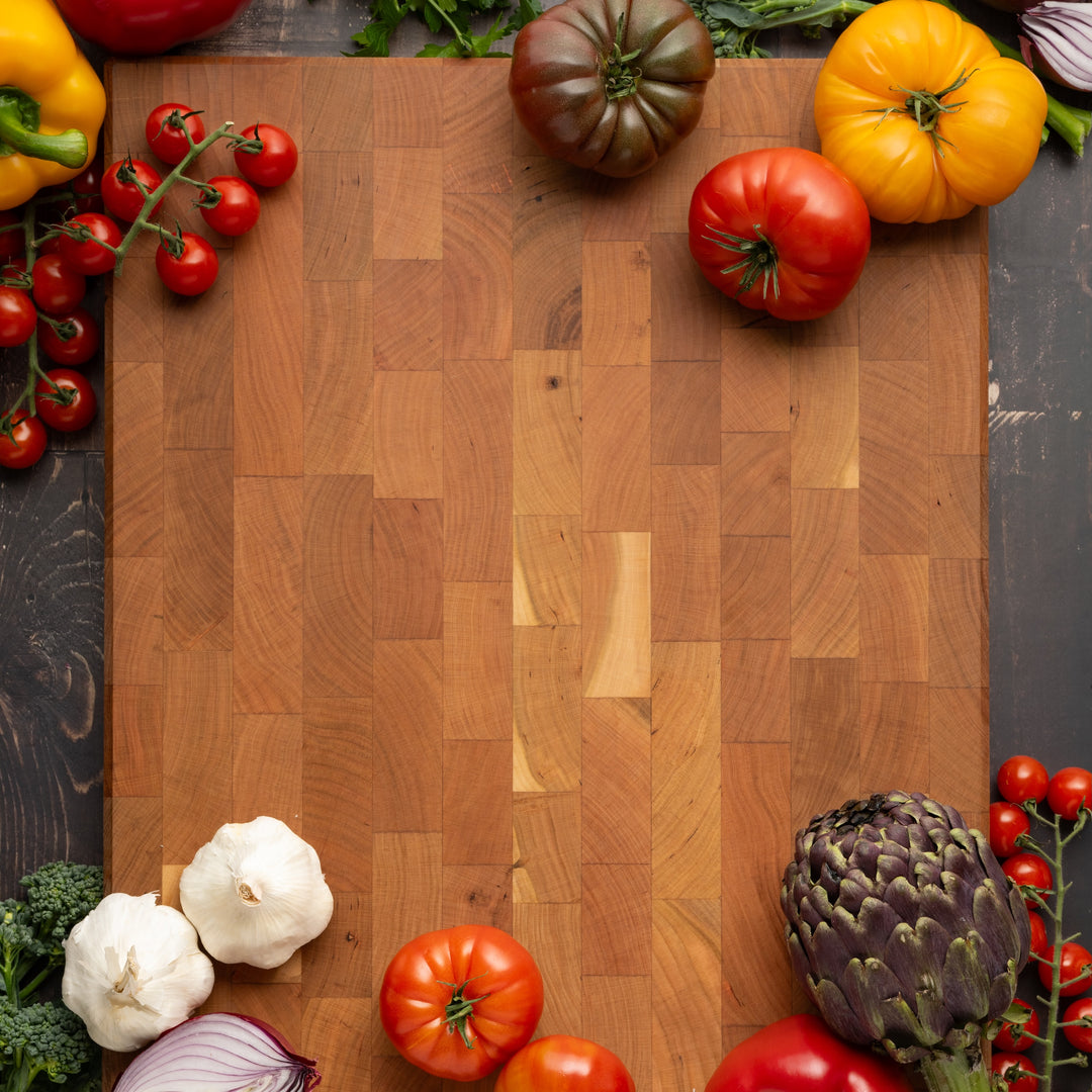 Forseti Cutlery Professional End Grain Cherry Board