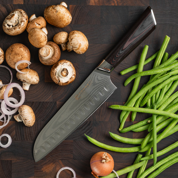 Forseti Cutlery Professional End Grain Walnut Board