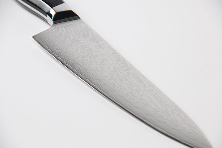 Ergon 8 Inch Damascus Chef knife with G-10 Handle